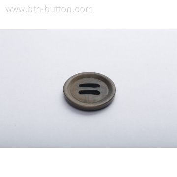 Two-hole clothing fruit button